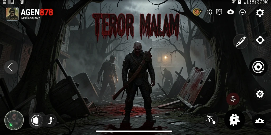 Tampilan gameplay AGEN878 yang mencekam dan menegangkan.