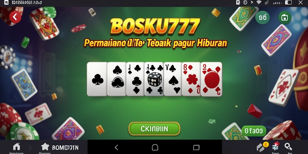 Tangkap momen seru bermain Domino di BOSKU777.