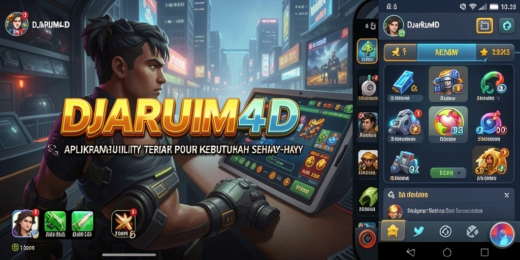 Tampilan antarmuka DJARUM4D yang intuitif dan fungsional.