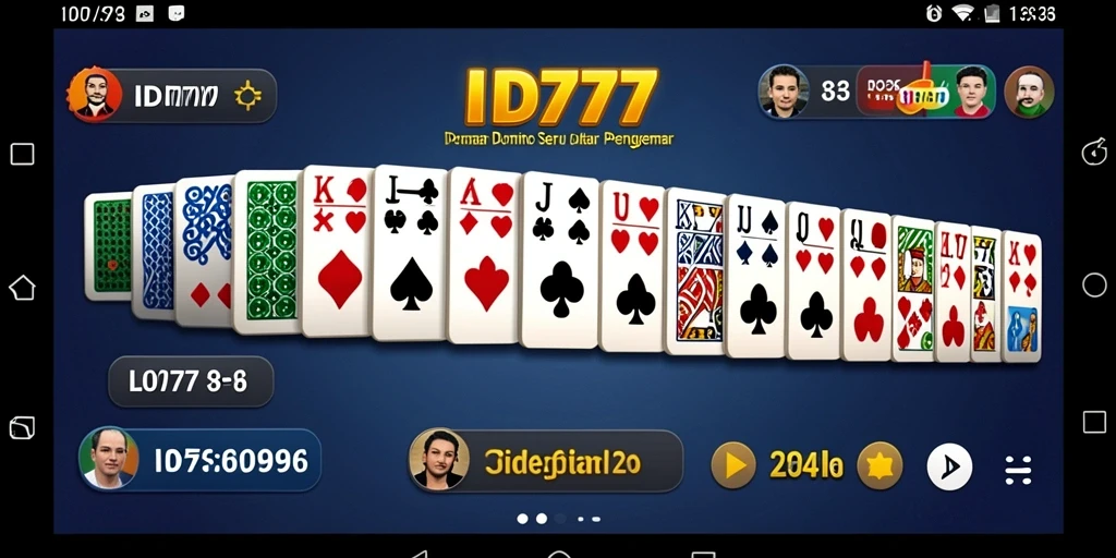 Tampilan gameplay seru di ID777 dengan teman-teman.