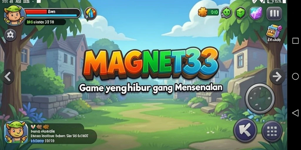 Tampilan gameplay MAGNET33 yang menampilkan kemajuan dalam sektor Idle.