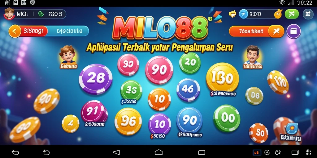 Gameplay seru di aplikasi Bingo MILO88 yang menarik.