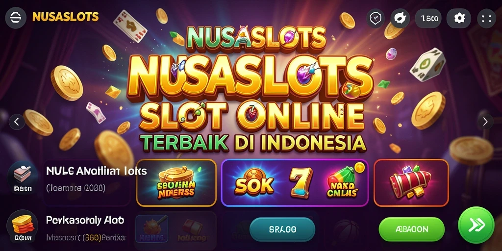 Tampilan seru gameplay slot di NUSASLOTS.