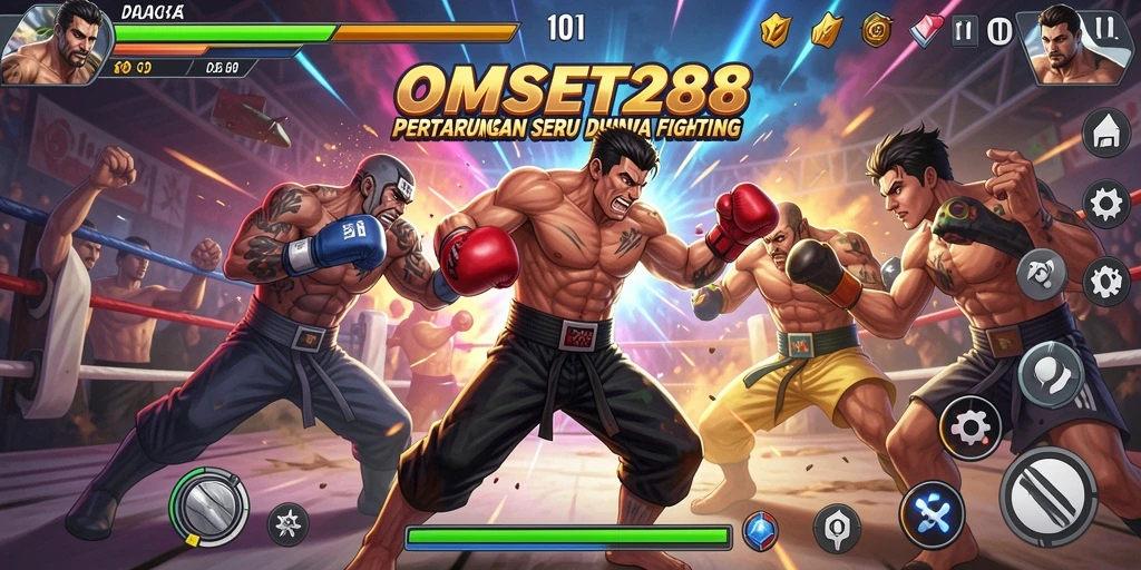Gameplay seru dari OMSET288 dengan aksi Fighting yang mendebarkan.