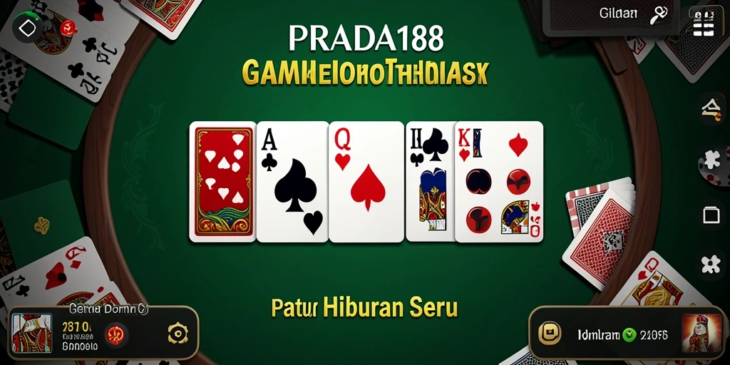 Screenshot gameplay PRADA188 yang menampilkan aksi seru permainan Domino.