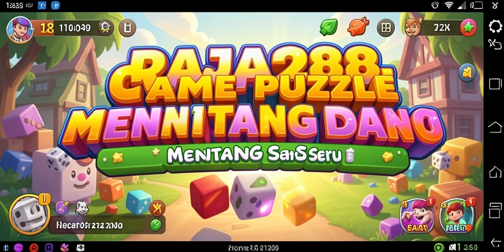 Tampilan gameplay seru dan menantang dari RAJA288.