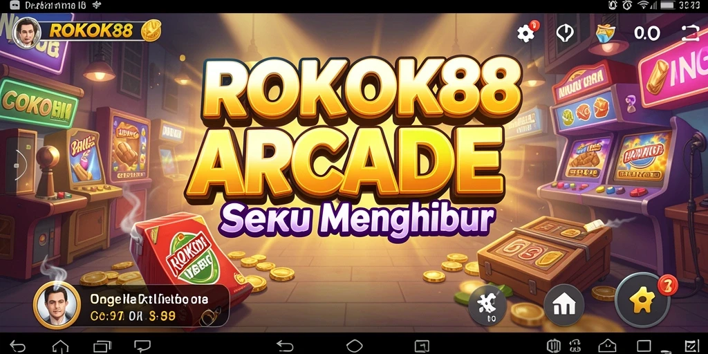 Tampilan gameplay menarik dari ROKOK88 dengan aksi seru.