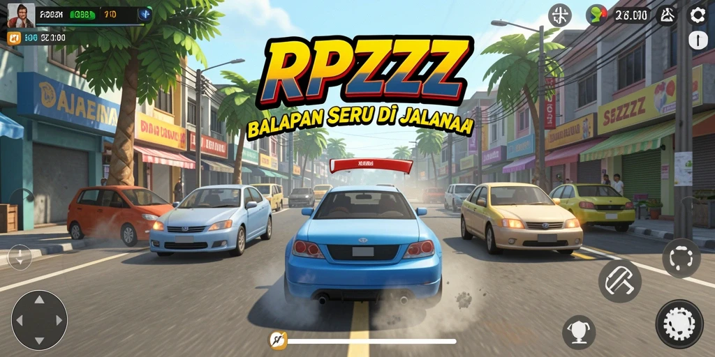 Tampilan gameplay RPZZZ yang intens dan penuh aksi.