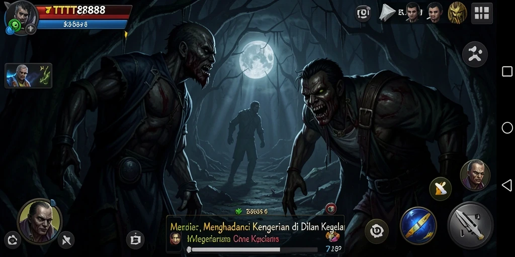 Gameplay menakutkan dalam TTT888 yang penuh ketegangan.